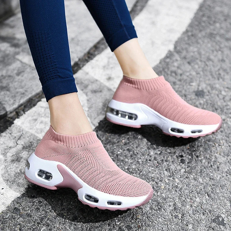 Tênis Feminino Confortável Rose