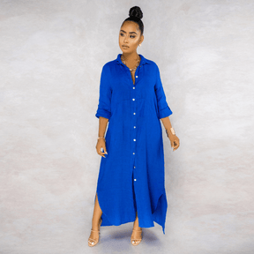 Vestido Longo de Linho Amour