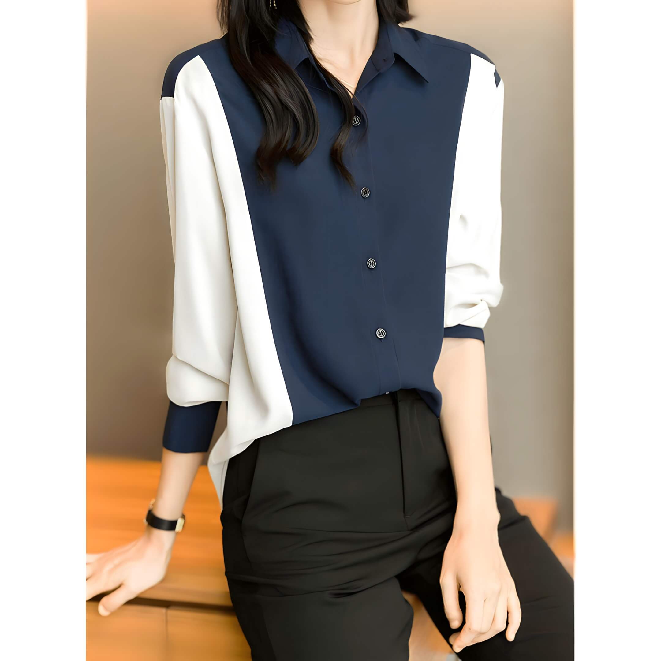 Camisa de Chiffon Matellas