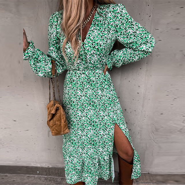 Vestido Mídi Fleurs