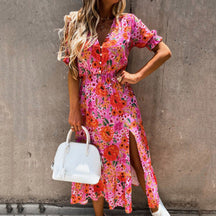 Vestido Mídi Fleurs