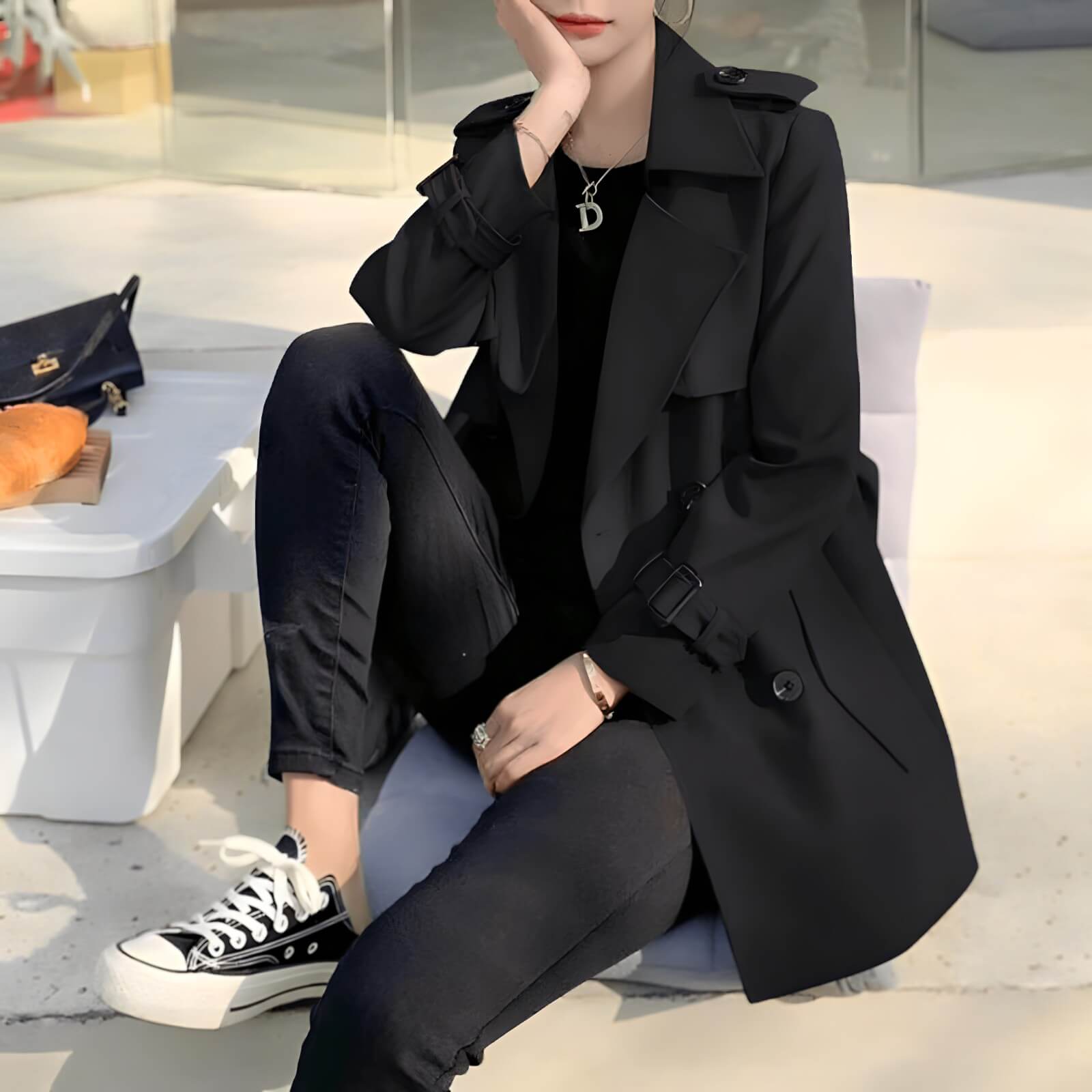 Casaco Feminino Trench Ophélia