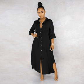 Vestido Longo de Linho Amour