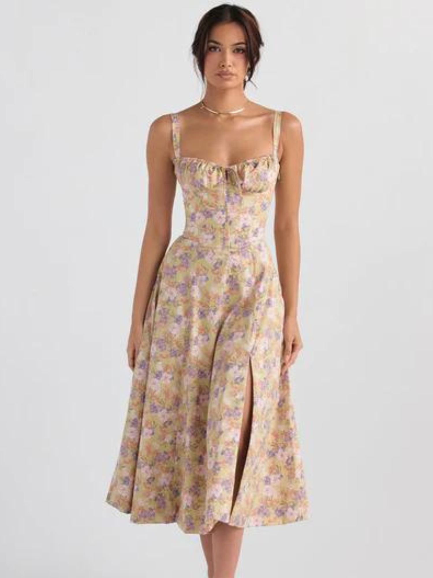 Vestido Mid Modelador Bustier Mavie - GOLDEN ERA