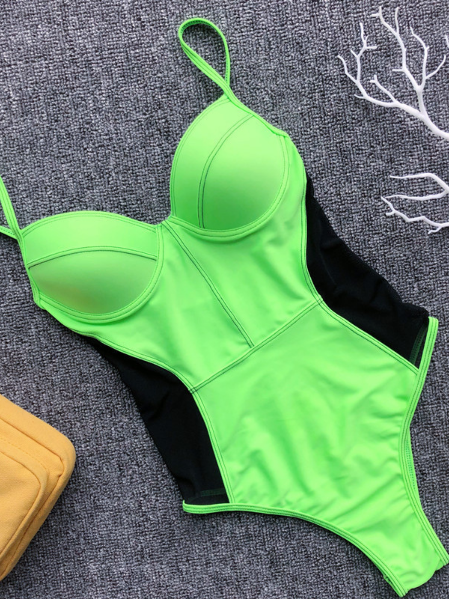 Maiô Com Abertura Nas Costas Modern Push - SUNSHINE