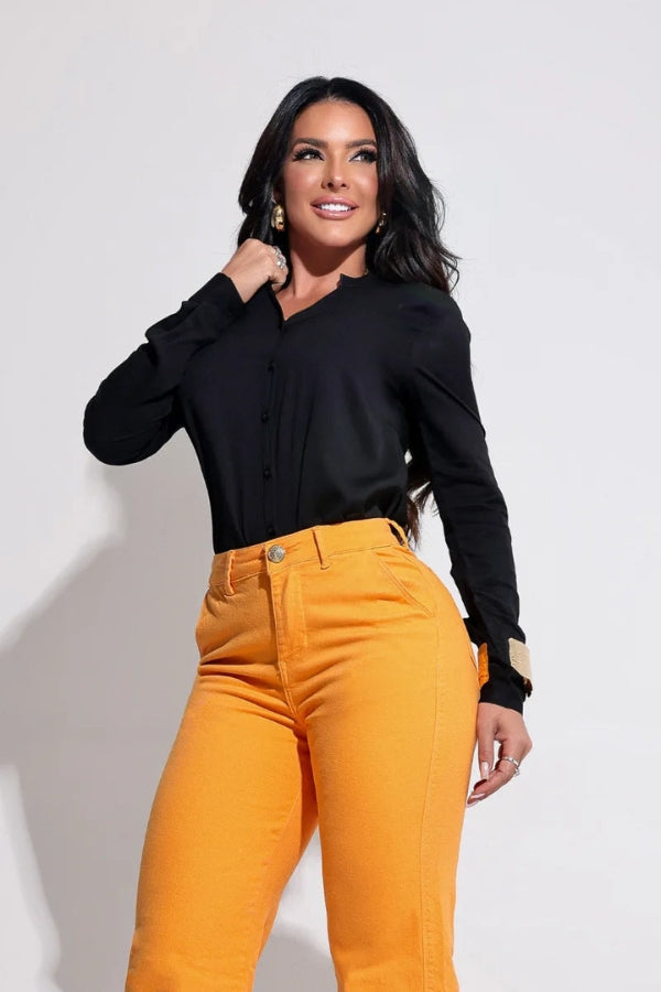 Calça Wide Leg Modeladora Apaixonante - CH100
