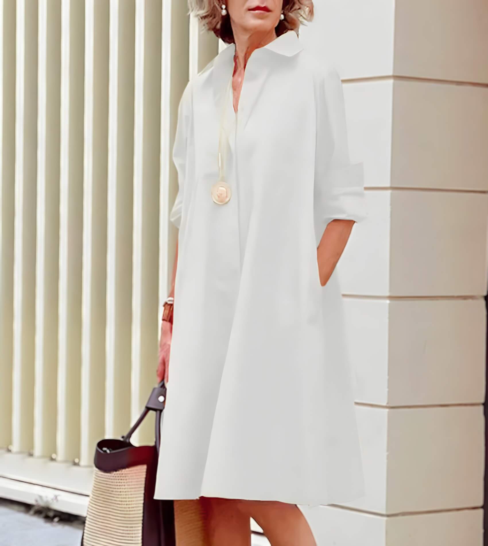 Vestido Curto Echelon