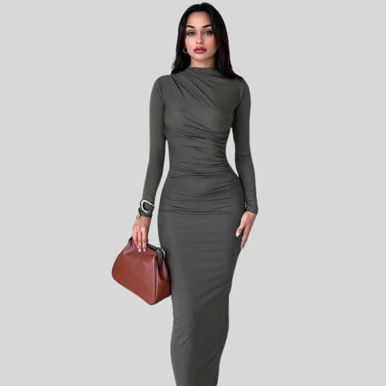 Vestido Drapeado Modern Marluce