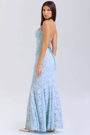 Vestido Longo Rendado com Amarrações Modern Joan - GOLDEN ERA