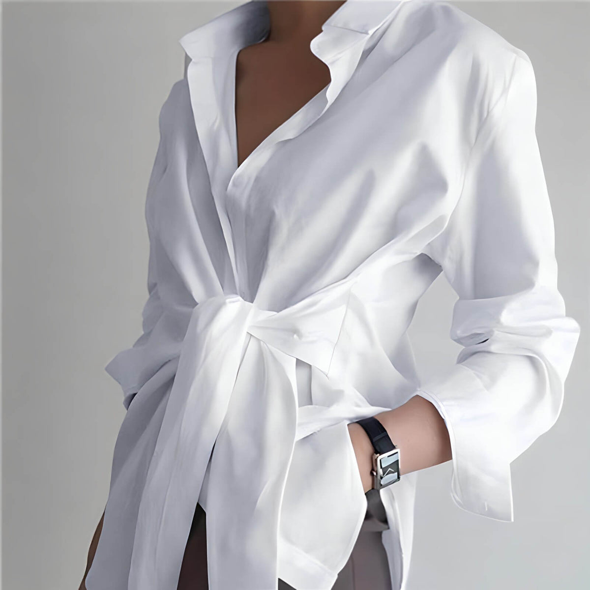 Camisa com Amarração Alunite