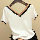 Blusa Casual de Malha Poppy