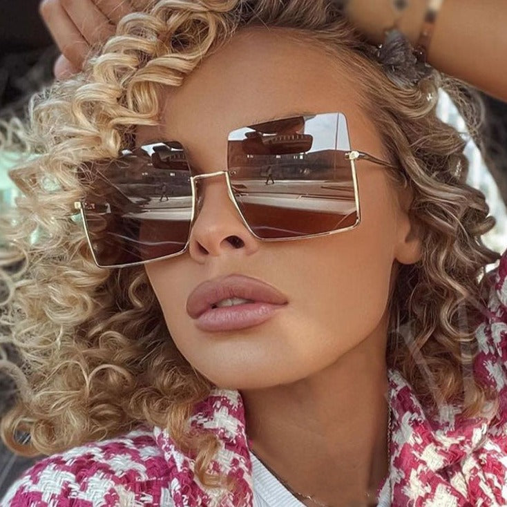 Óculos de Sol Quadrado Edith