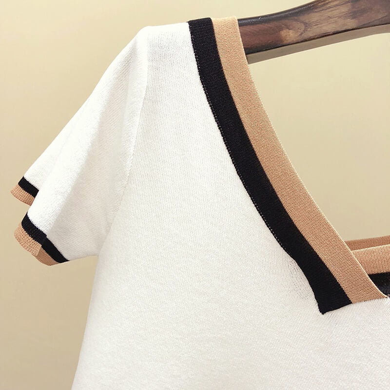 Blusa Casual de Malha Poppy