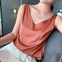 Blusa Regata de Cetim Hyris