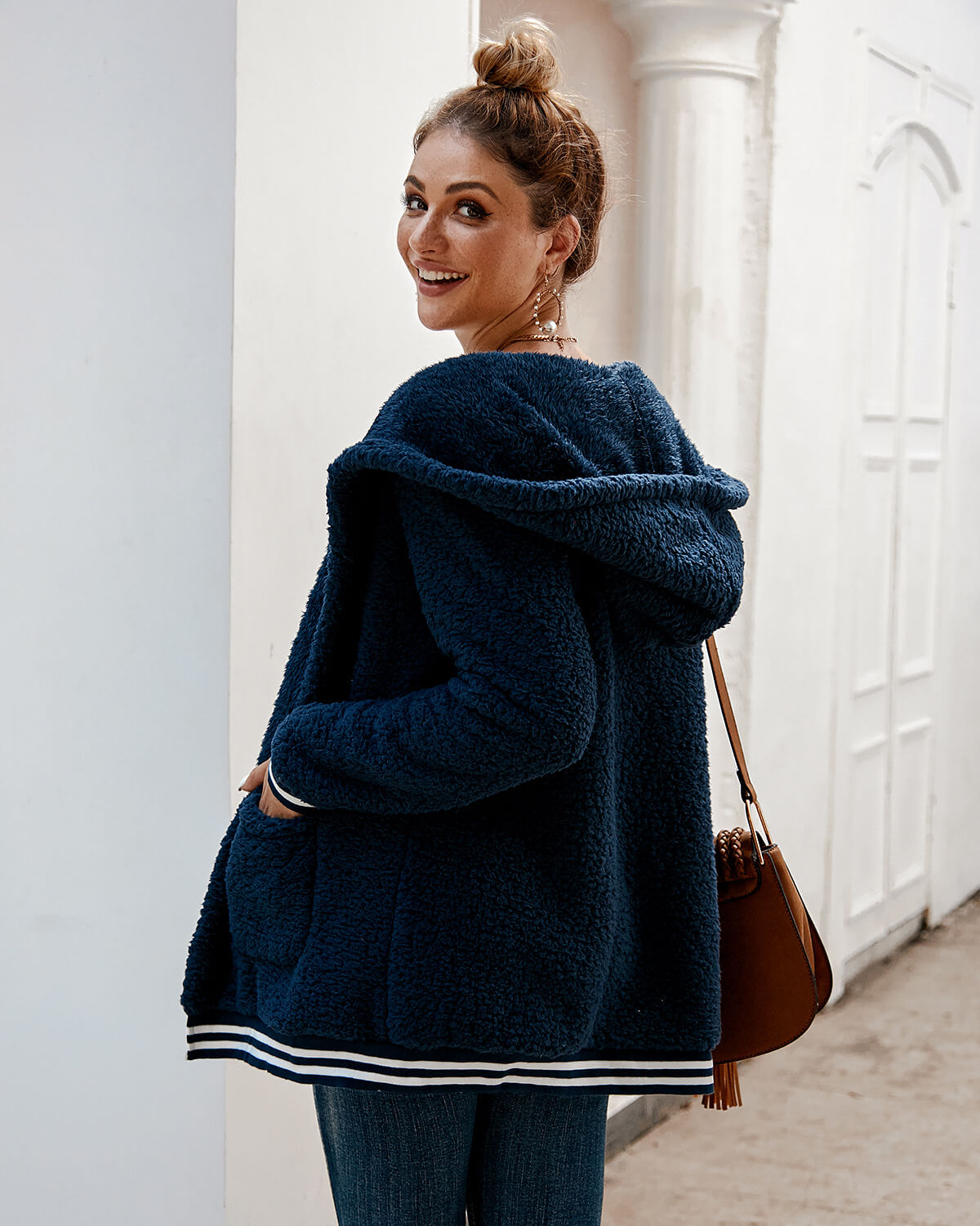 Casaco Feminino Ponto Aberto Capucine