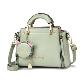 Bolsa Feminina de Couro Modern Cat