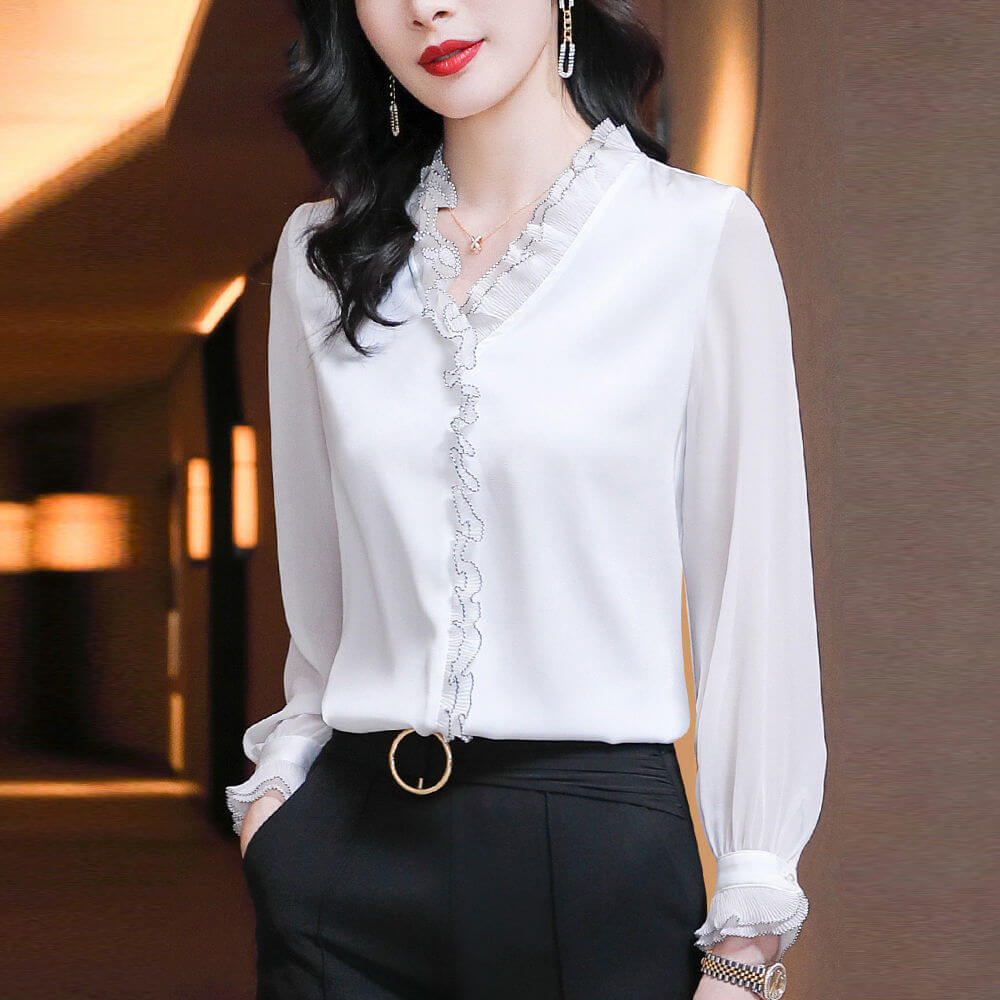 Camisa de Chiffon Lily