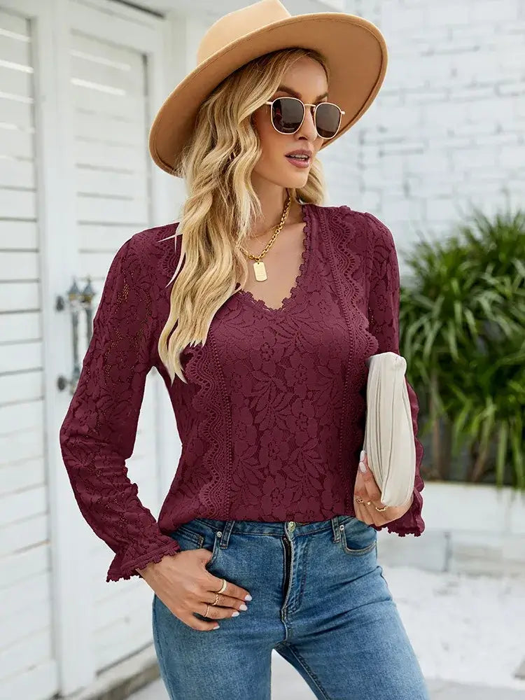 Blusa de Renda Bristol