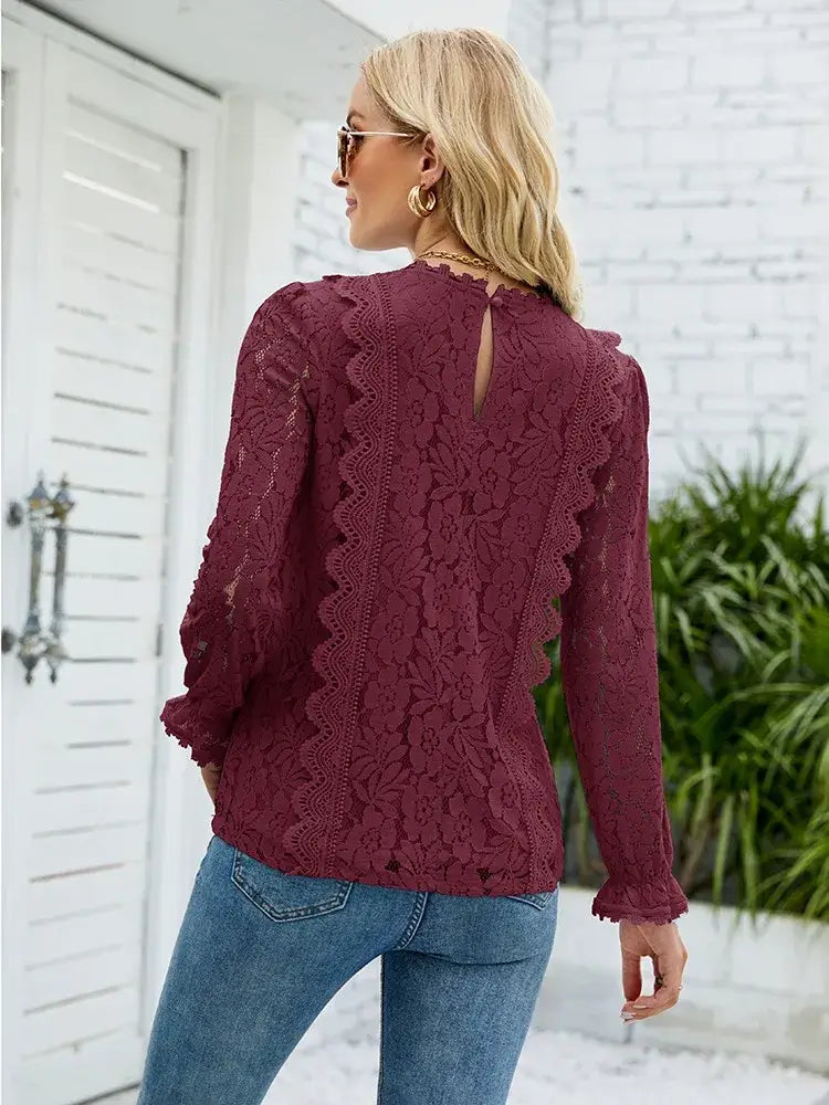 Blusa de Renda Bristol