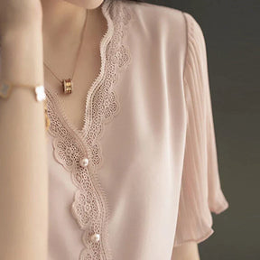 Camisa de Manga Curta Nancy