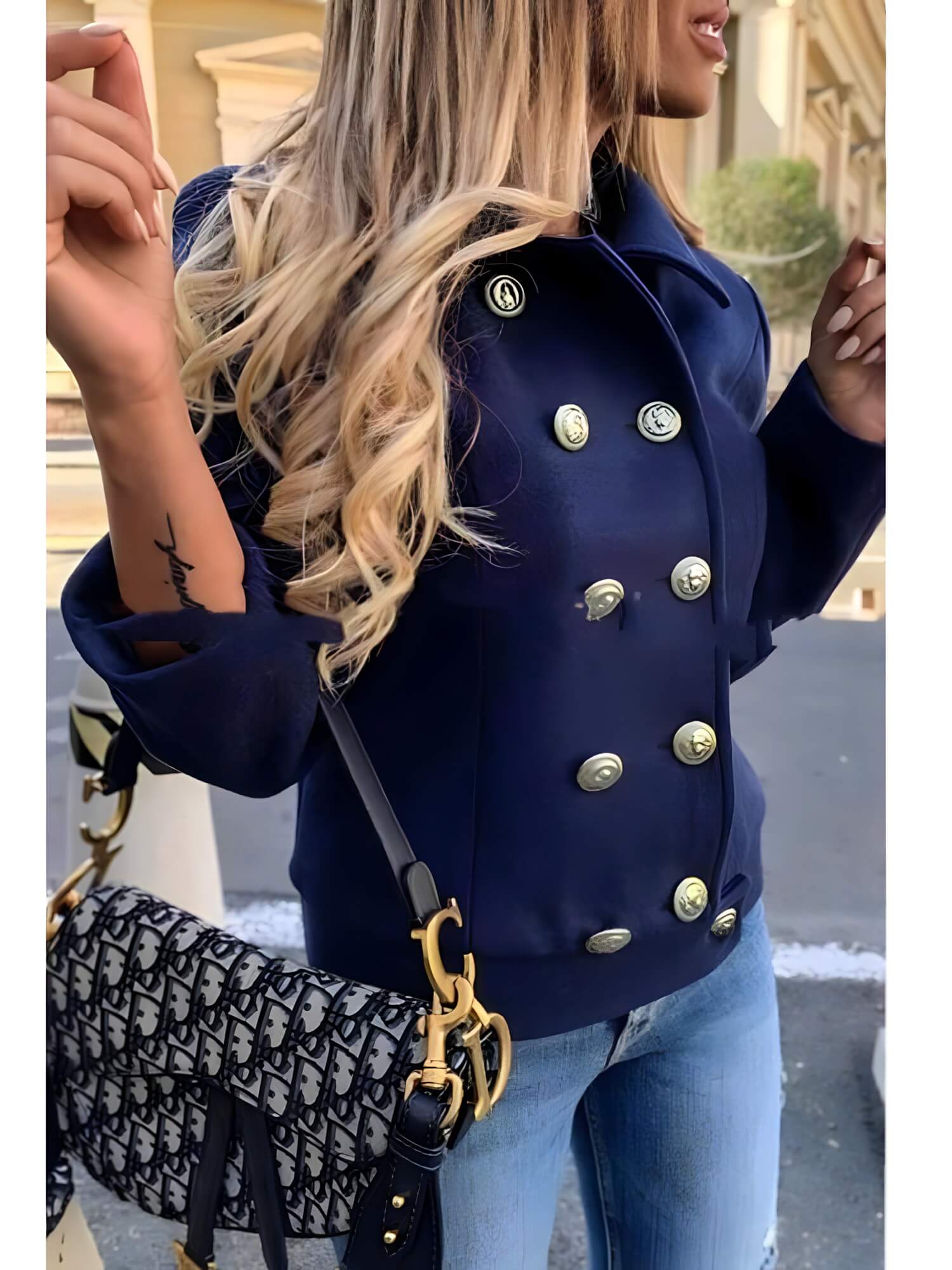 Casaco Feminino Curto Marguerite