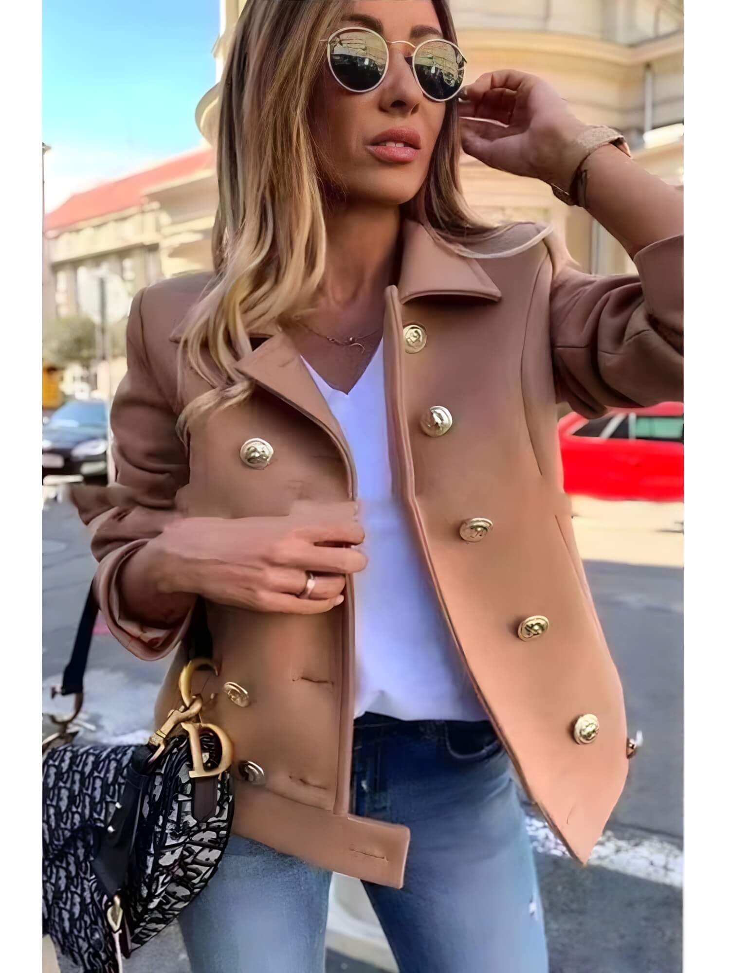 Casaco Feminino Curto Marguerite