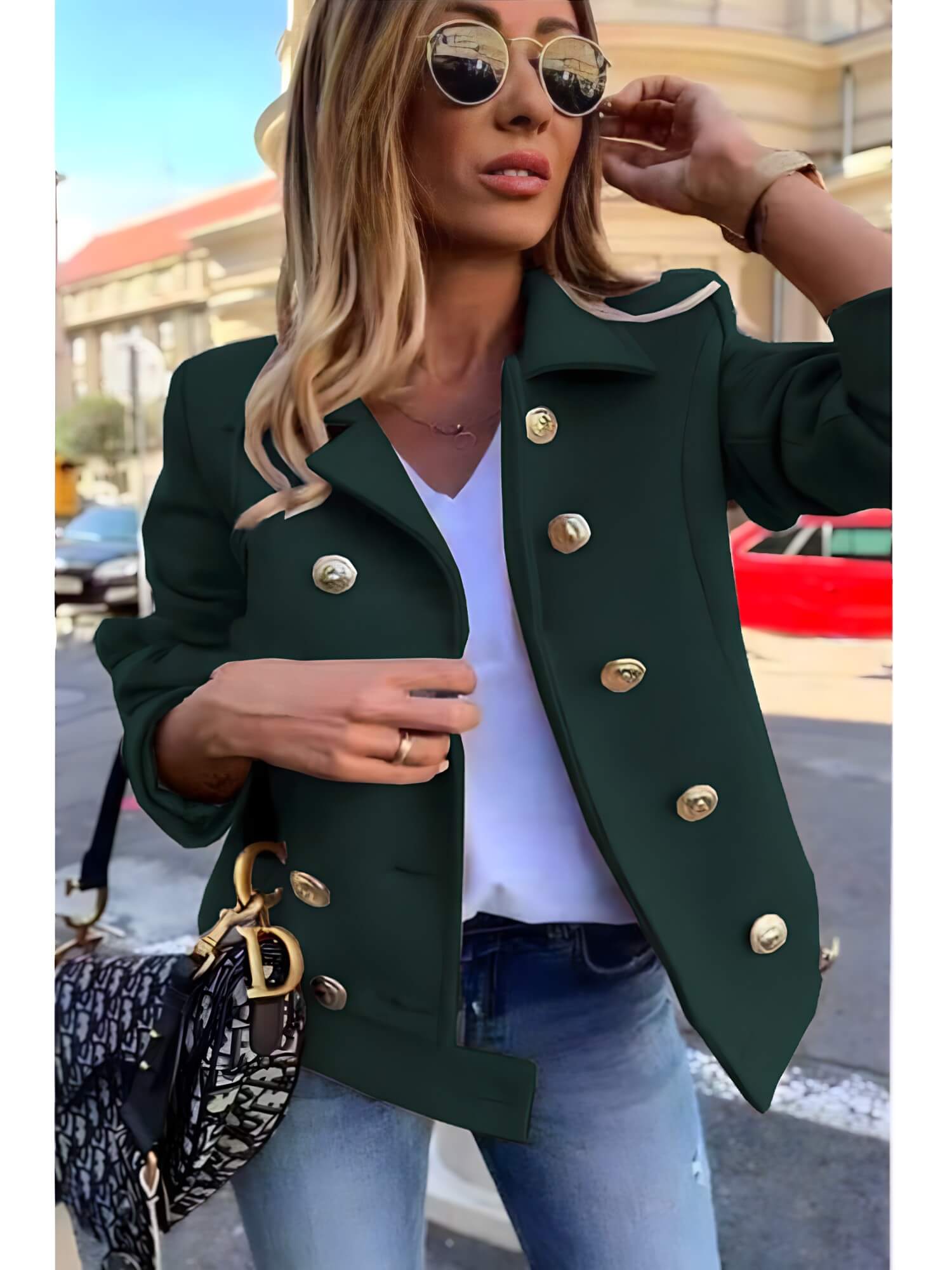 Casaco Feminino Curto Marguerite