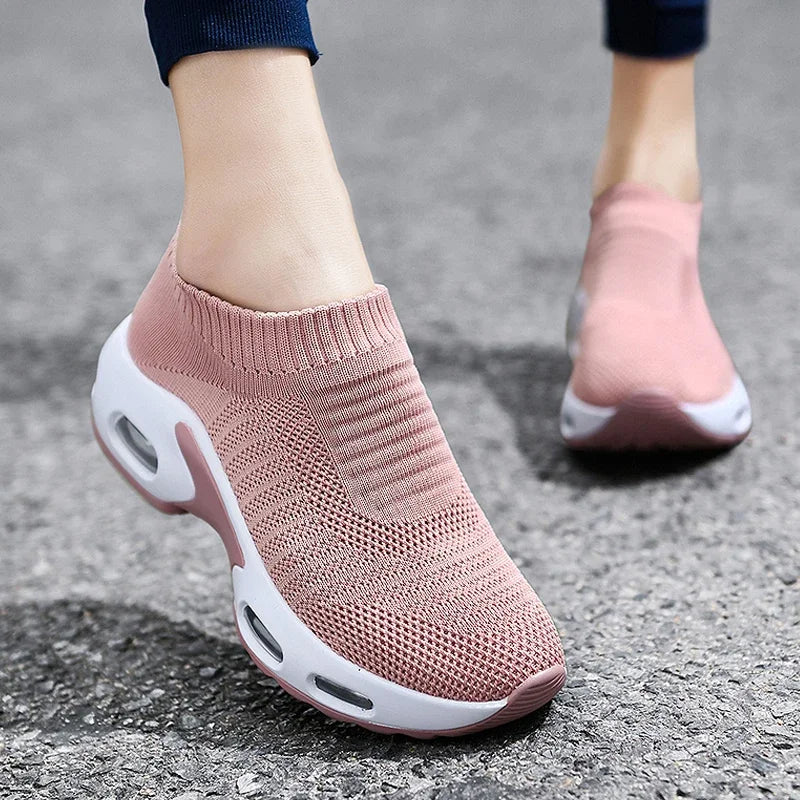 Tênis Feminino Confortável Rose