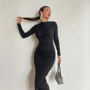 Vestido Drapeado Modern Marluce