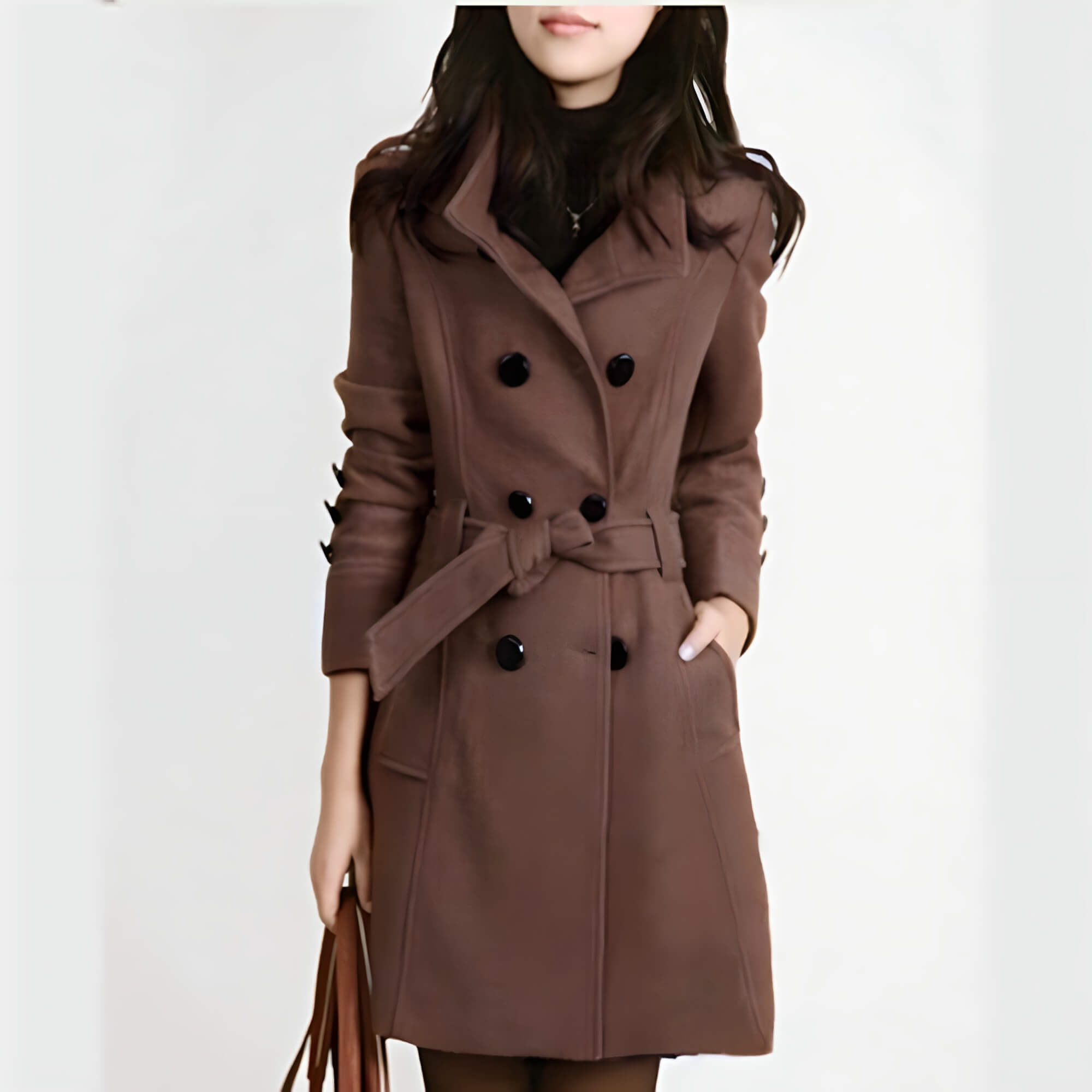 Casaco Feminino de Lã Batida Chantal