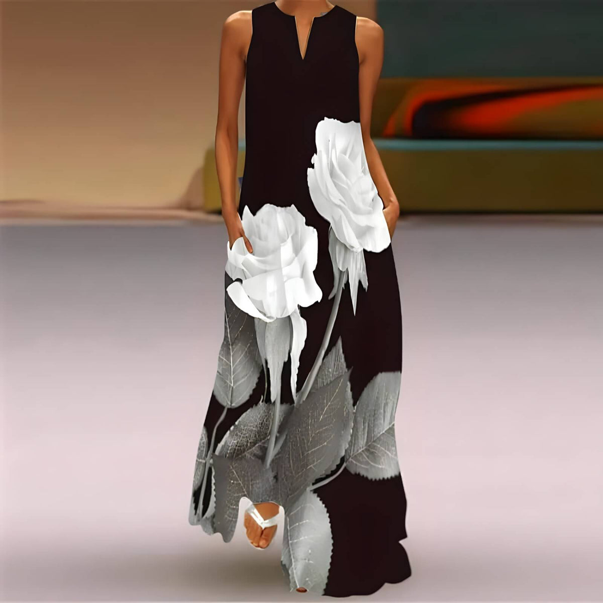 Vestido Longo Ethos