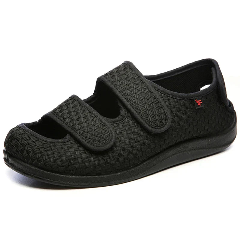 Sandália Unissex Larga e Ajustável Diabetes e Joanetes com Dois Ajustes Frontal e Traseiro