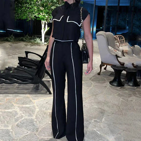 Conjunto Cropped e Calça Alafaitaria Modern Lamina