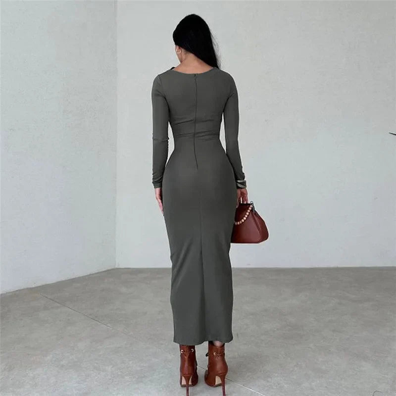 Vestido Drapeado Modern Marluce