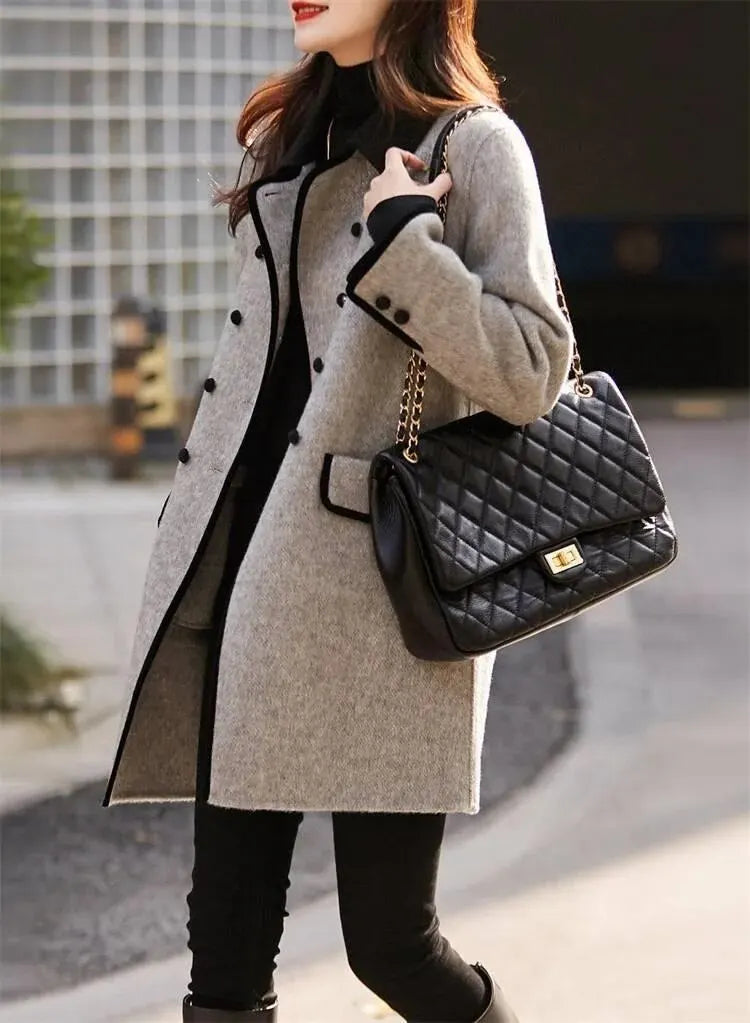 Casaco Feminino de Lã Batida Lecce