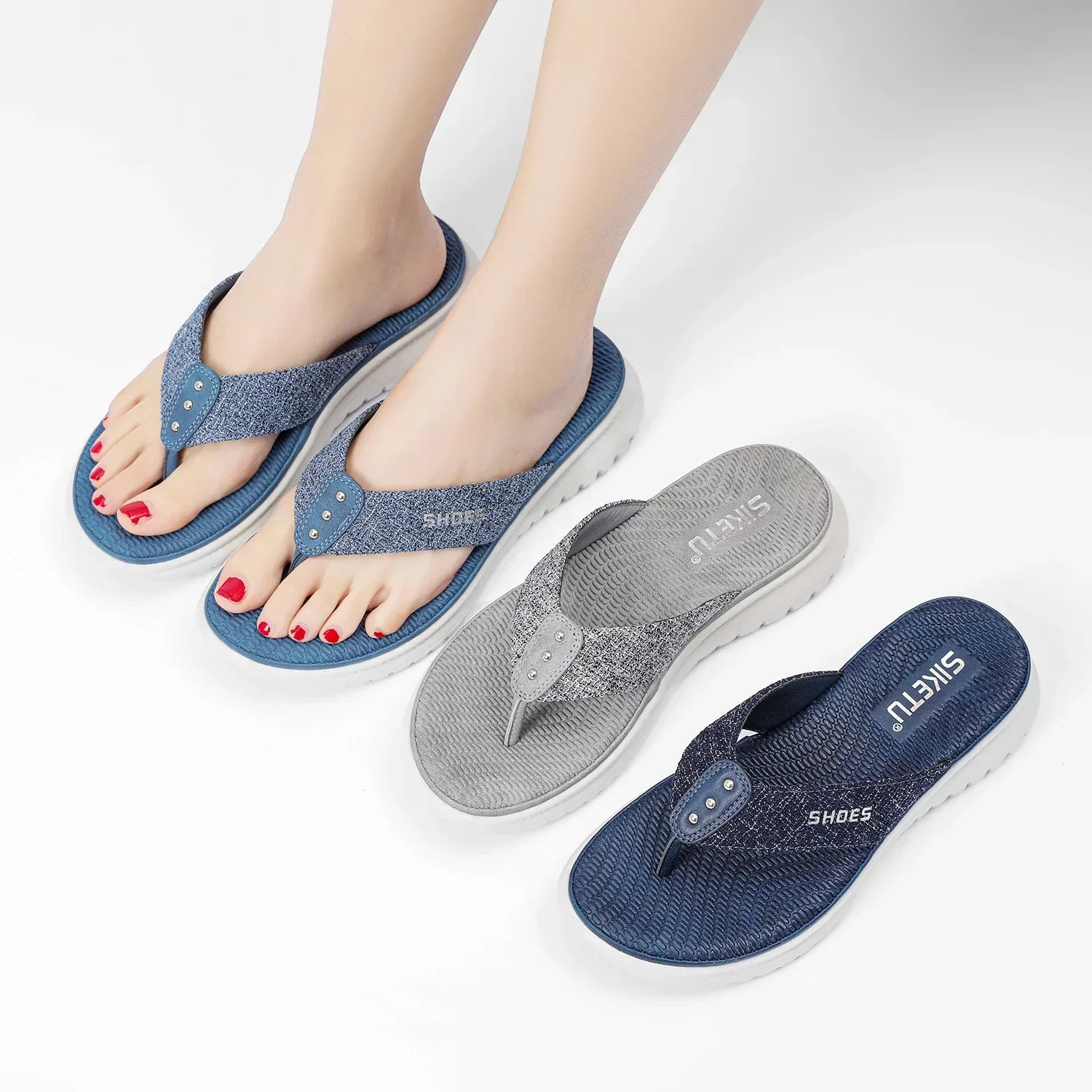Chinelo de Dedo Confortável | Luna