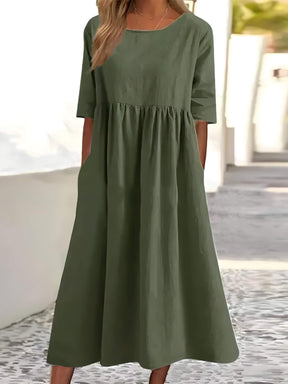 Vestido Mídi Casual Marais