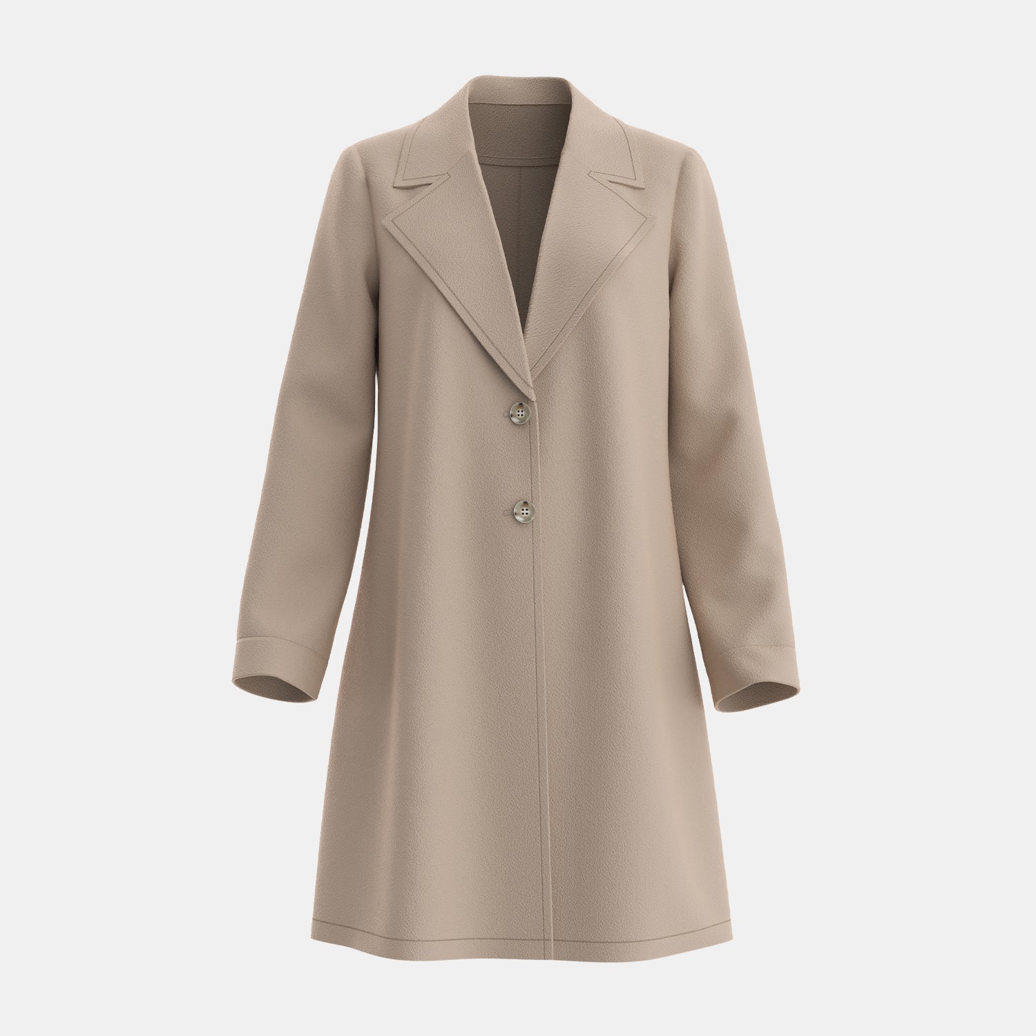 Casaco Feminino de Lã Batida Signe