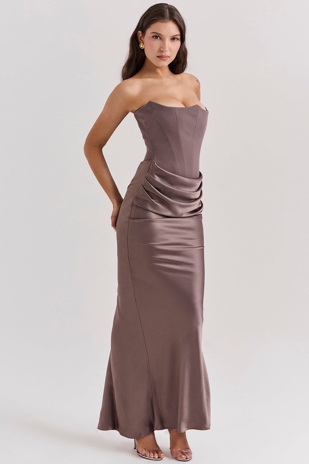 Vestido Longo Modelador Corselet Modern La Noche - GOLDEN ERA