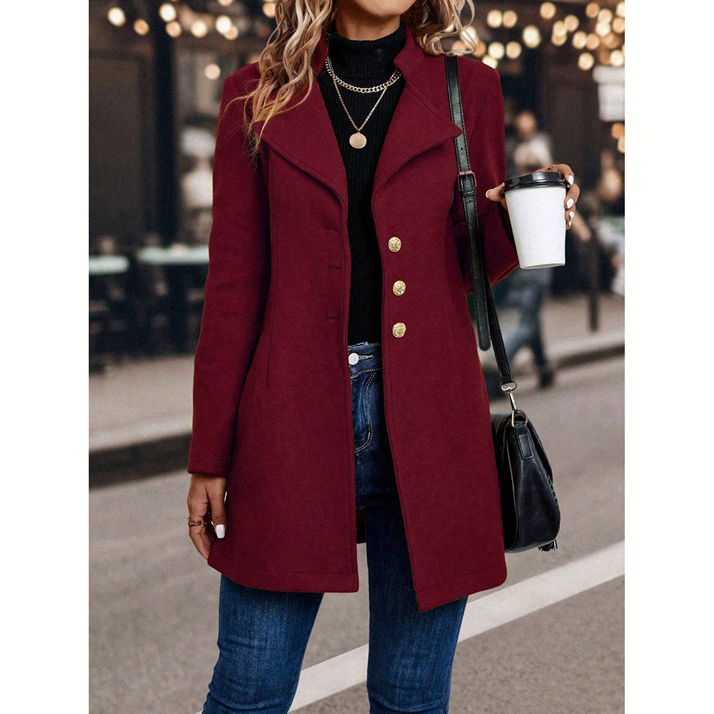 Casaco Feminino de Lã Batida Lysandra