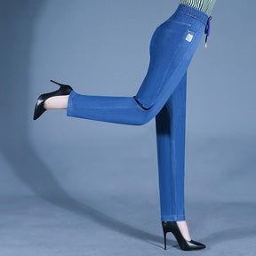 Calça Jeans Felice™ em Brim Super Soltinha e Flexível / Um Jeans que vai além de tudo que você já viu!