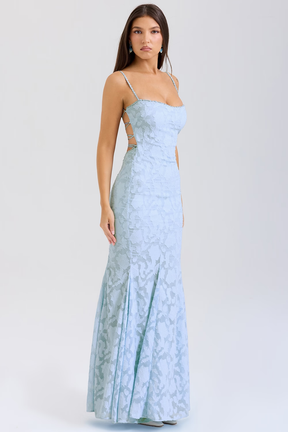 Vestido Longo Rendado com Amarrações Modern Joan - GOLDEN ERA