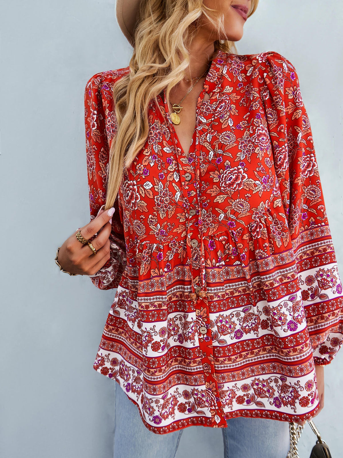 Camisa de Viscose Chéri