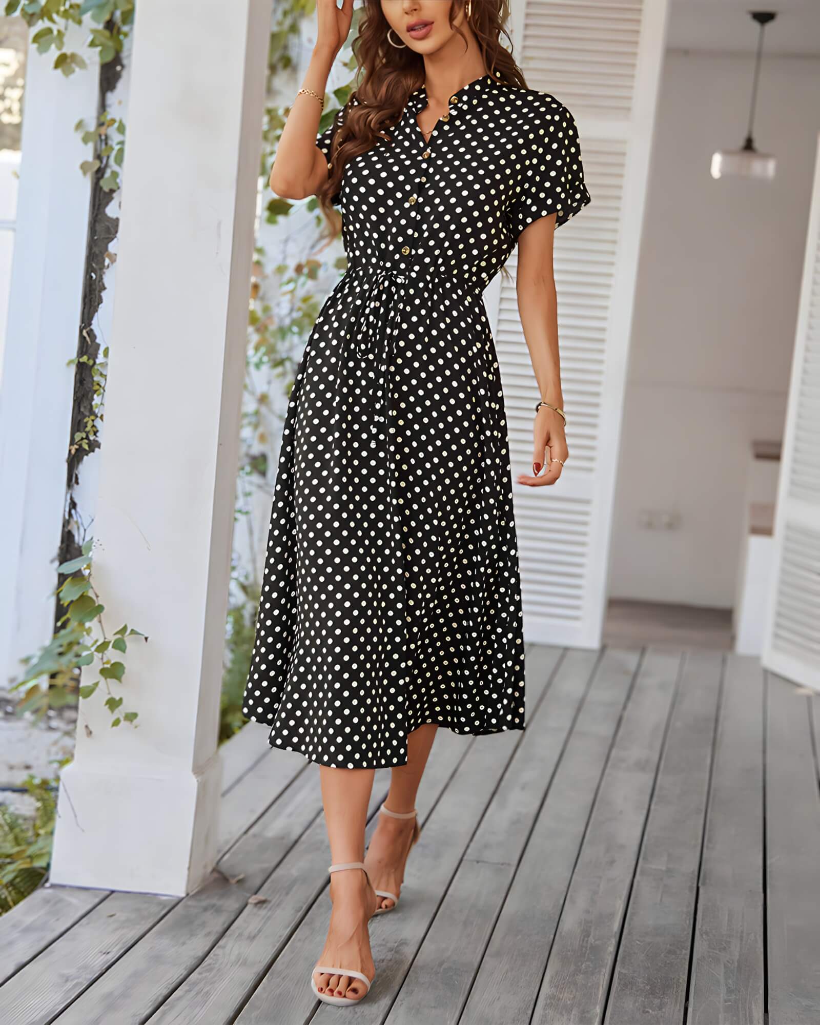 Vestido Mídi Casual Frida