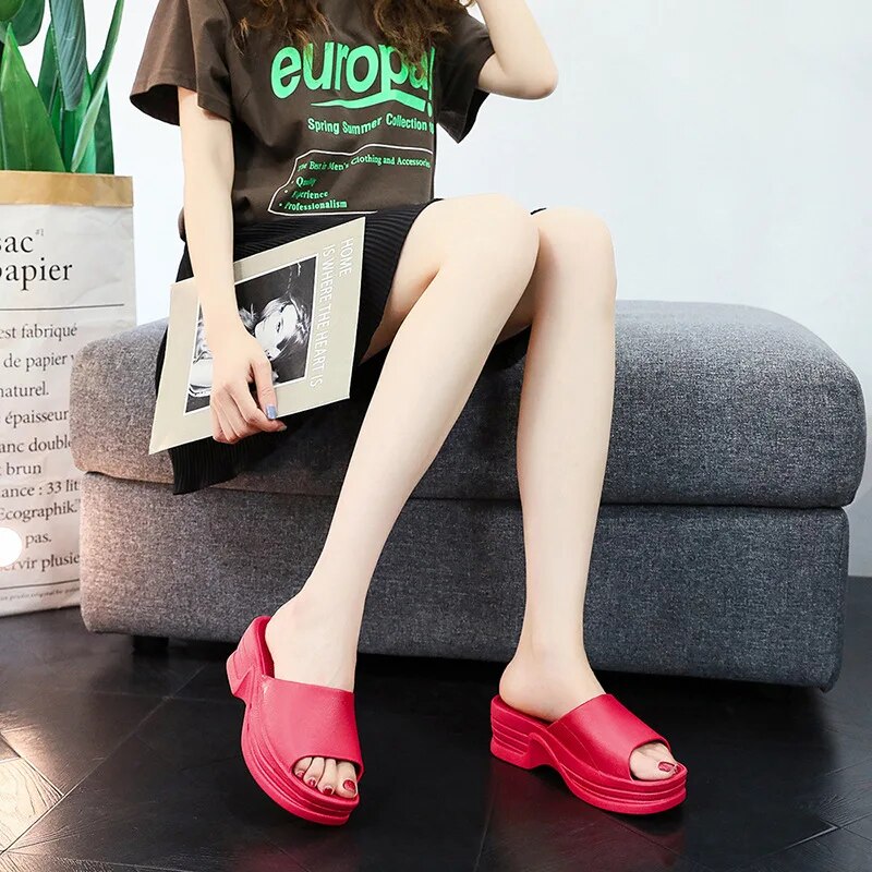 Sandália Nuvem Plataforma