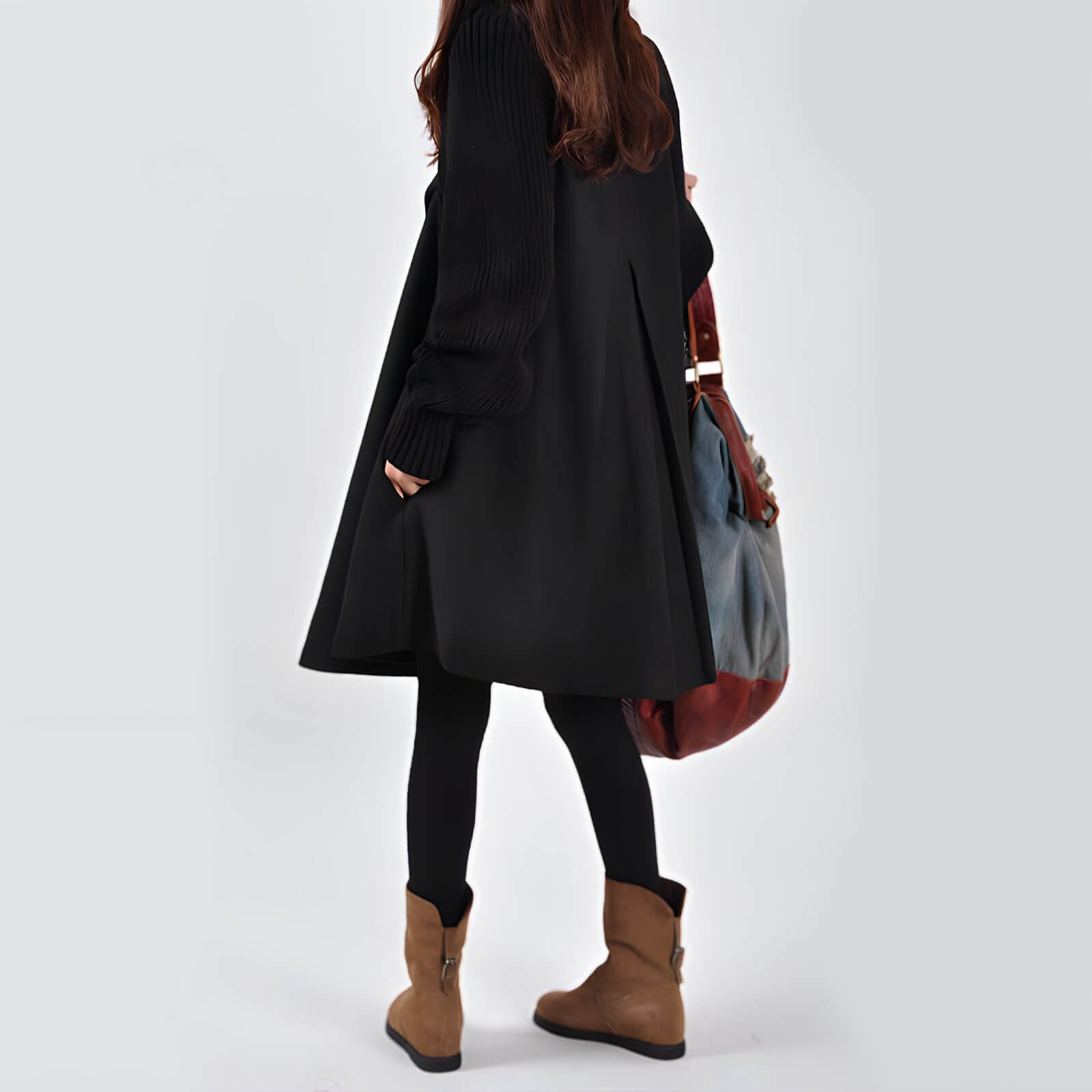 Casaco Feminino de Lã Batida Alongado Dakota