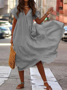 Vestido Mídi Casual Nalani