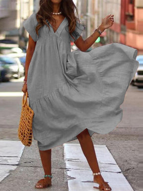 Vestido Mídi Casual Nalani