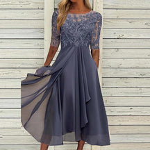 Vestido Mídi Elegante Aveline
