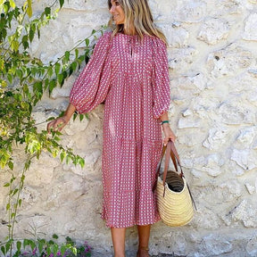 Vestido Mídi e Saia de Camadas Bolgar